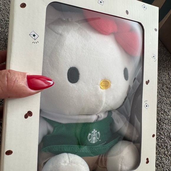 Starbucks Hello Kitty Barista Plush Toy - Picture 3 of 4